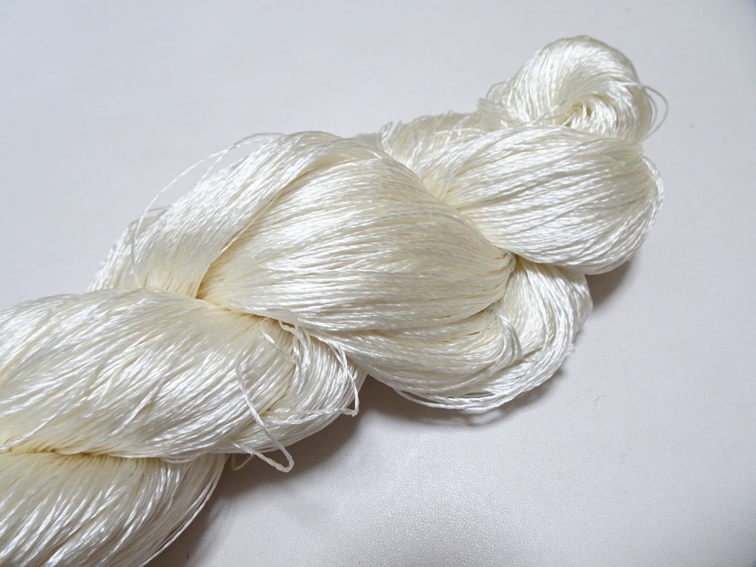 Japanese Vintage Twisted Silk Thread Embroidery 19453