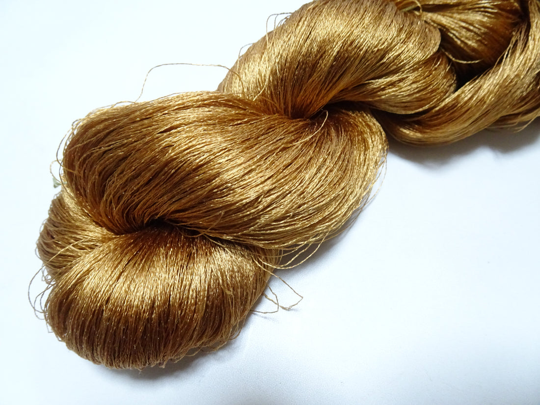 Japanese Vintage Twisted Silk Thread Embroidery 19916