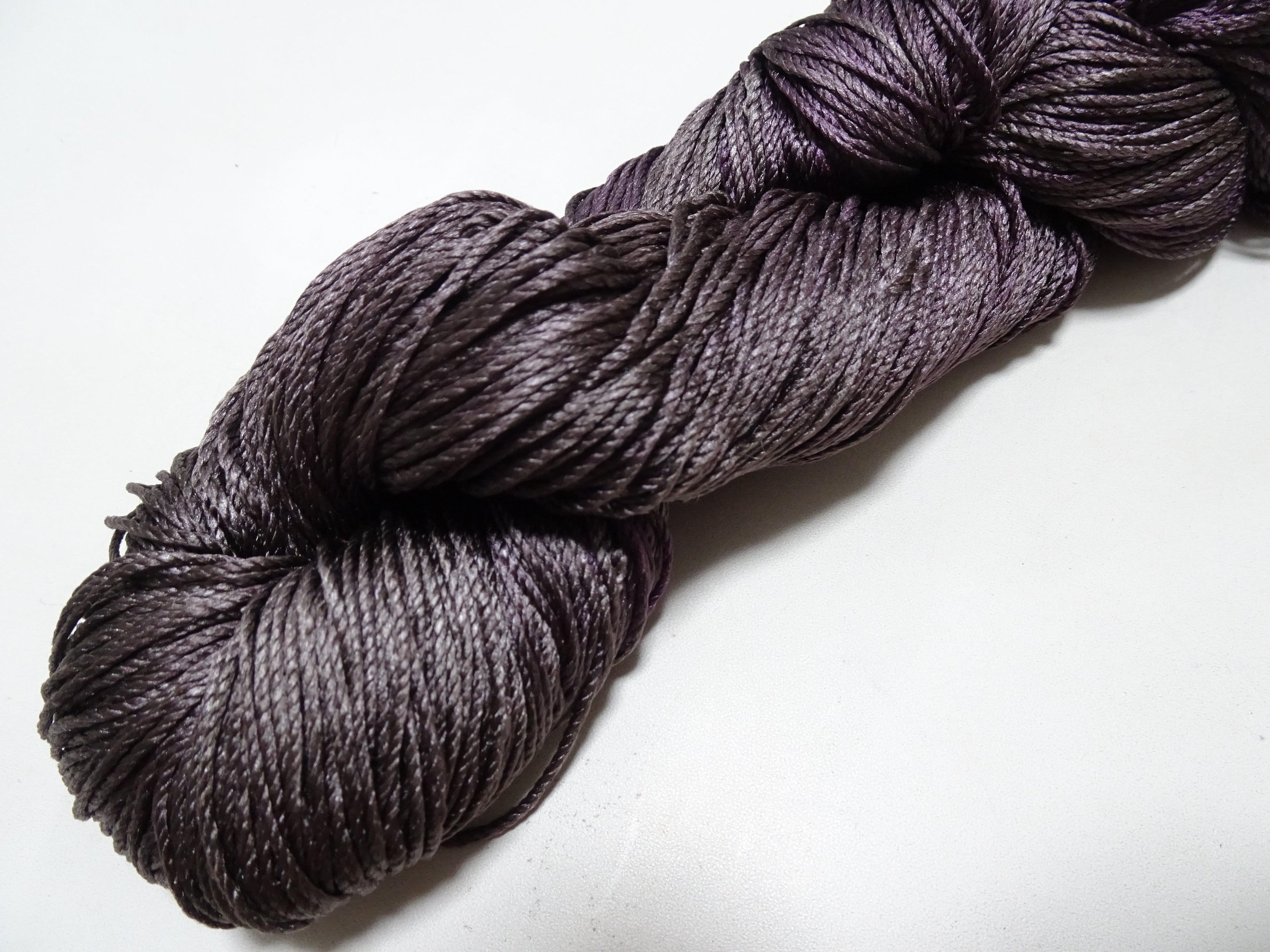 Japanese Tanaka Gen Silk – One-of-a-Kind Hand-Dyed Artistic Silk Thread, Rare Japanese Artisan Yarn, Limited Stock 16541