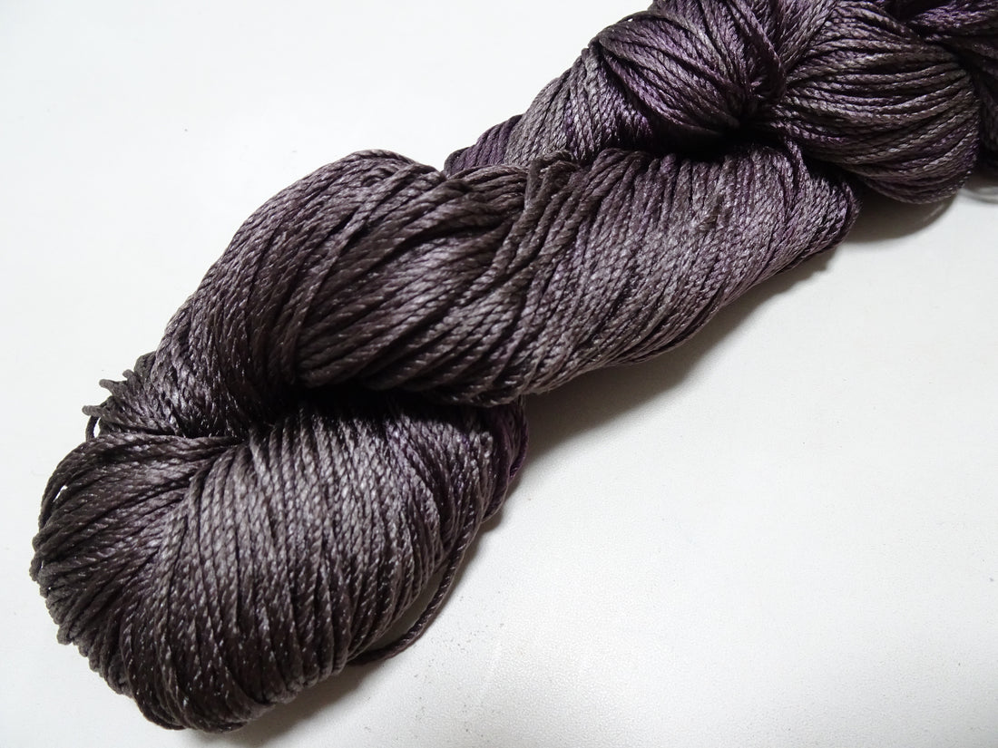 Japanese Tanaka Gen Silk – One-of-a-Kind Hand-Dyed Artistic Silk Thread, Rare Japanese Artisan Yarn, Limited Stock 16541
