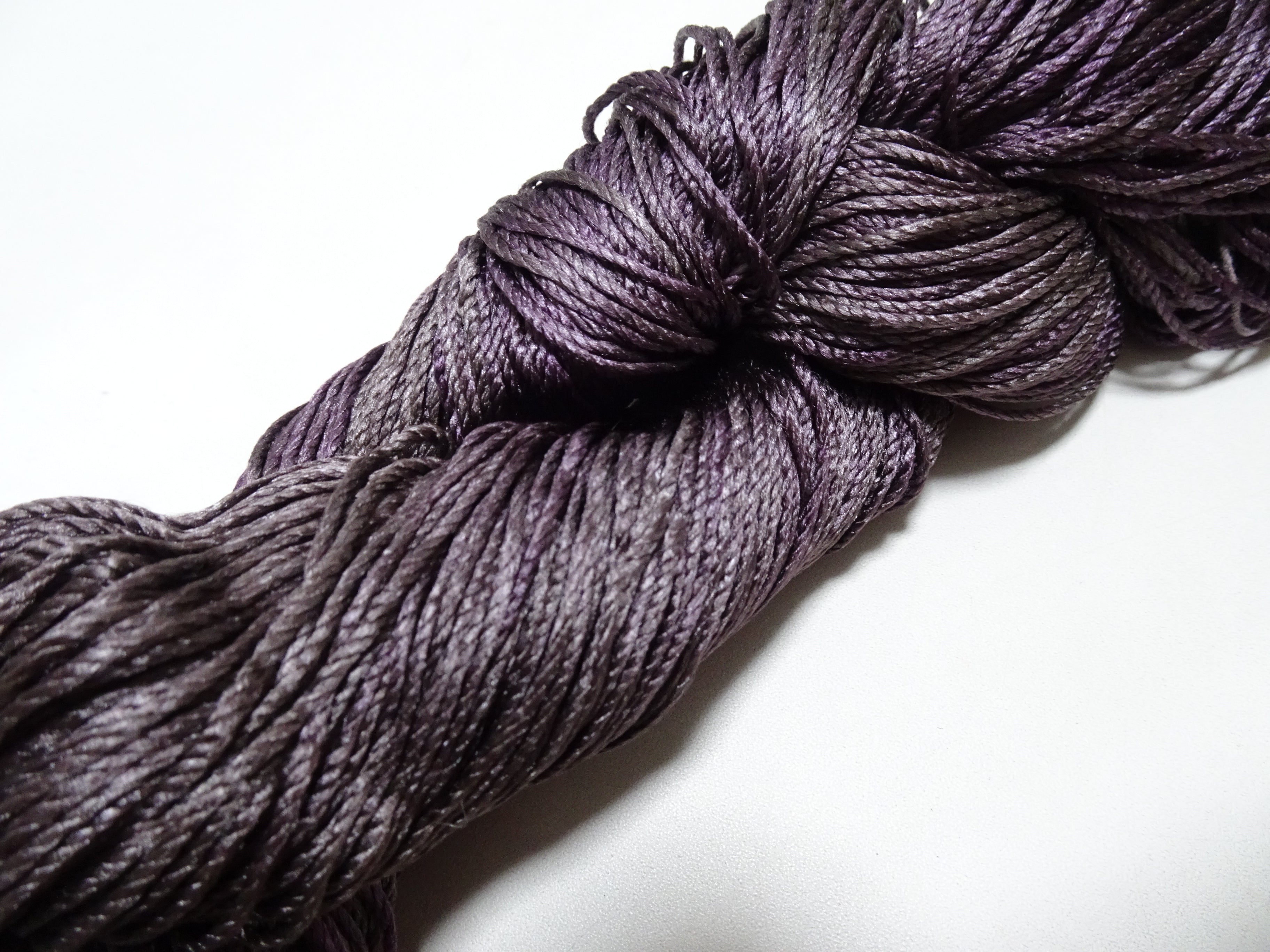 Japanese Tanaka Gen Silk – One-of-a-Kind Hand-Dyed Artistic Silk Thread, Rare Japanese Artisan Yarn, Limited Stock 16541