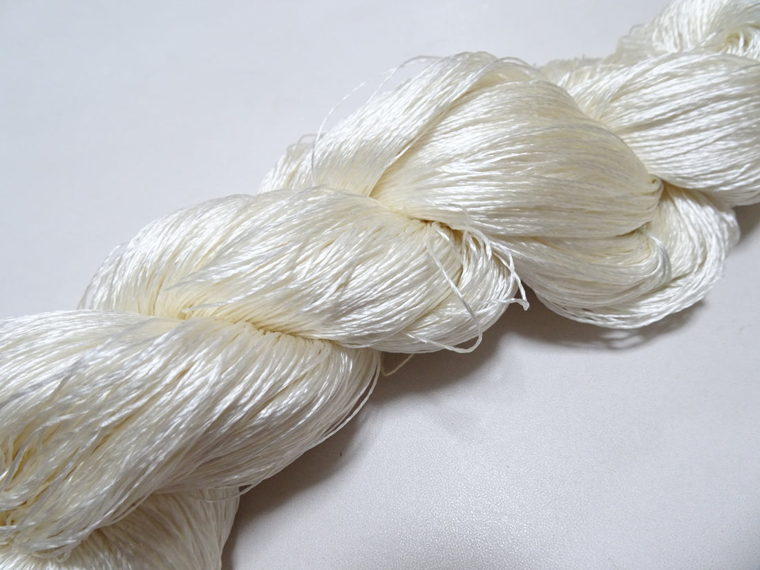 Japanese Vintage Twisted Silk Thread Embroidery 19453