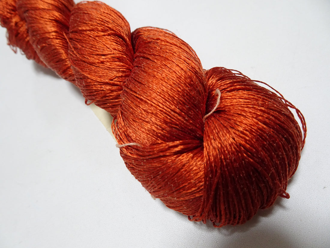 Japanese Vintage Twisted Silk Thread Embroidery 18344