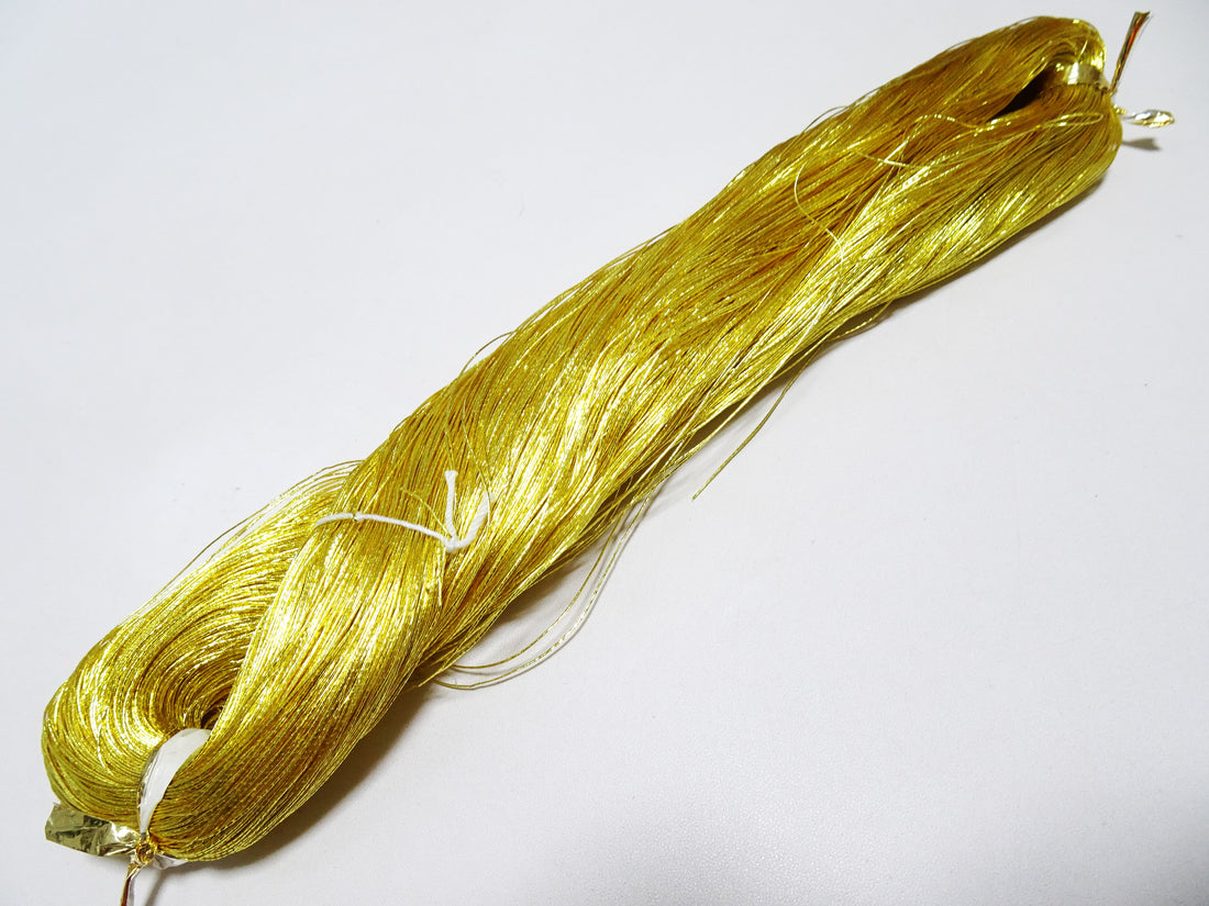 Special price!! Japanese Vintage Superb Gold Leaf Thread 55 embroidery 1000M 16738  0.40mm