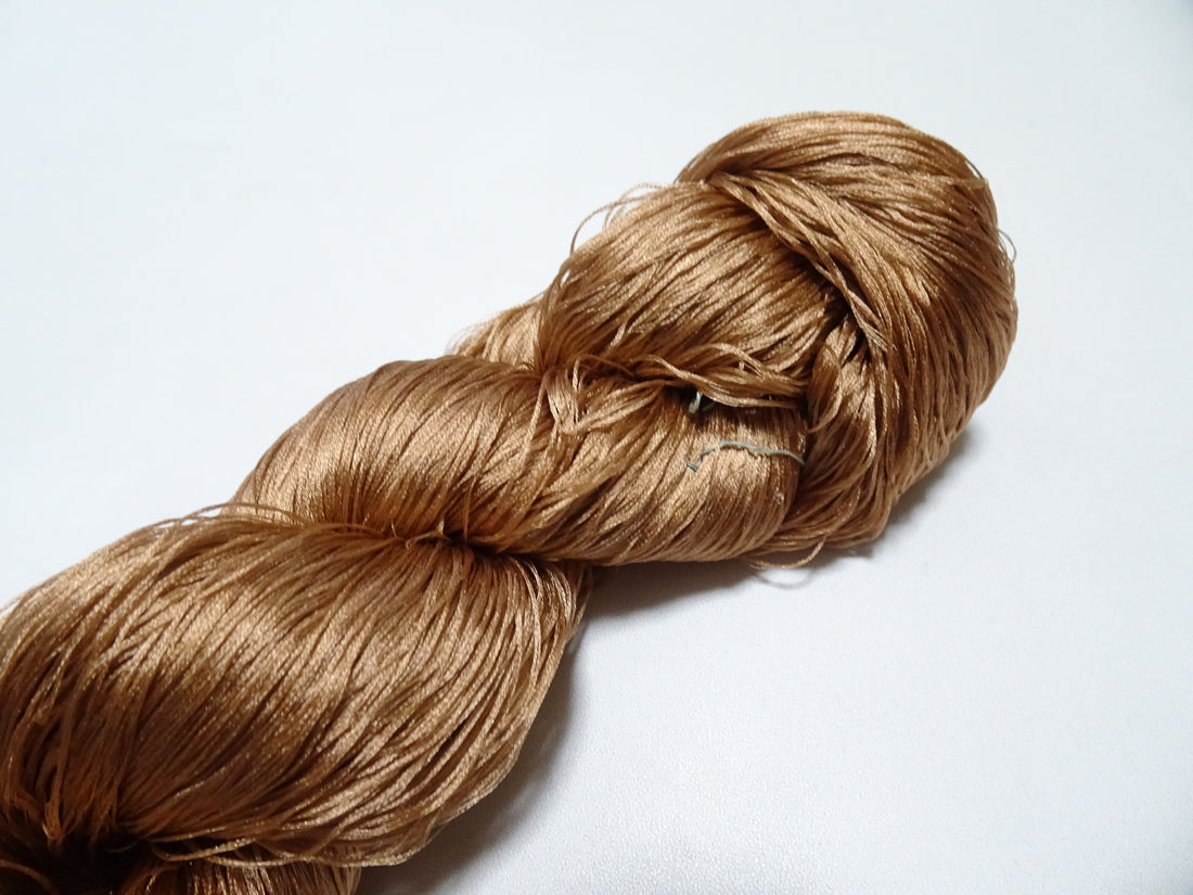 Japanese Vintage 6 Loose-Twist Silk Threads 19282