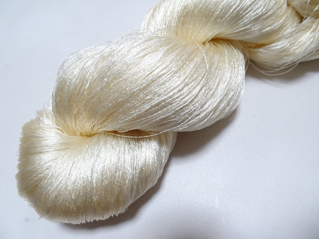 Japanese Vintage Twisted Silk Thread Embroidery 19917