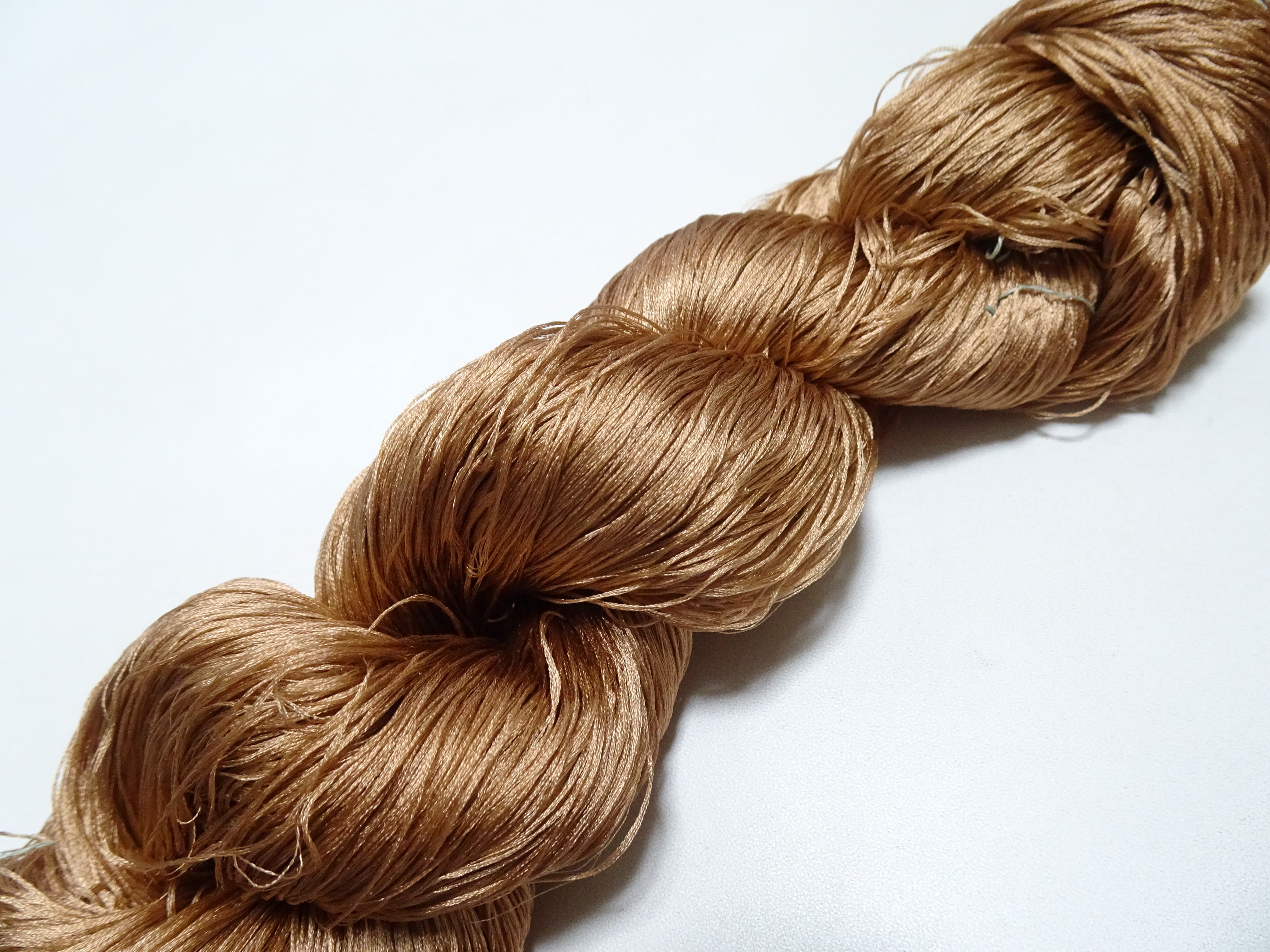 Japanese Vintage 6 Loose-Twist Silk Threads 19282
