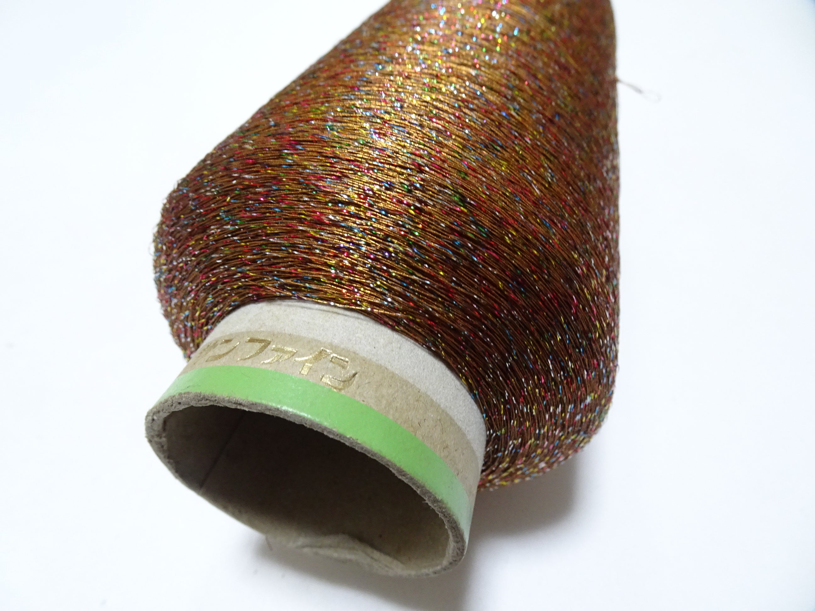 Super Special price! Japanese vintage metallic lame thread embroidery 5000M 9377