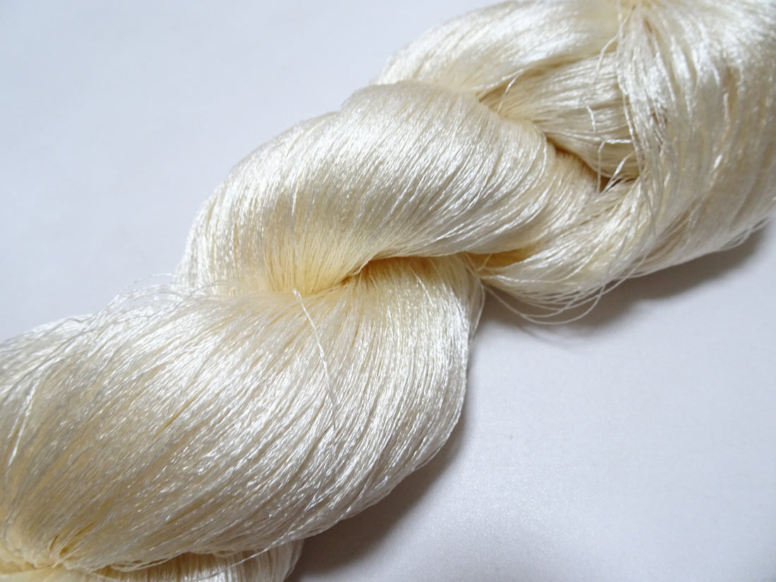 Japanese Vintage Twisted Silk Thread Embroidery 19917