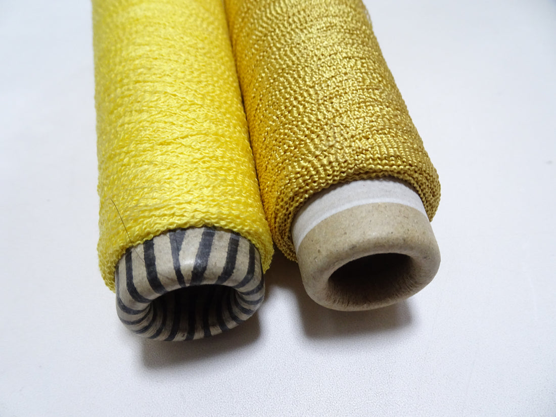Japanese Vintage Kabe Silk Thread 2sets Embroidery & Weaving 18982