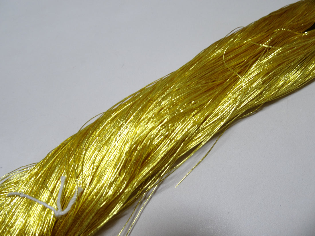 Special price!! Japanese Vintage Superb Gold Leaf Thread 55 embroidery 1000M 16738  0.40mm