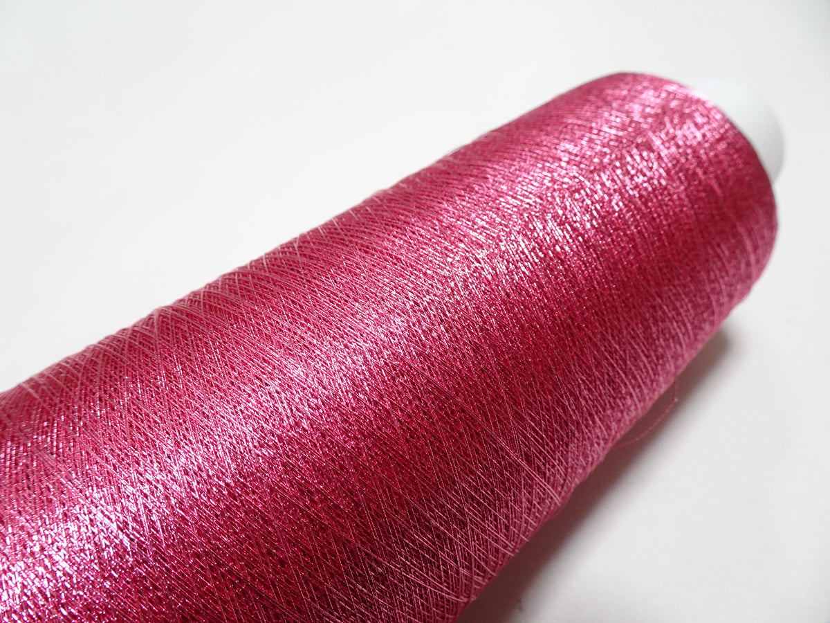 Japanese vintage rare Superb pure silver leaf thread color P13 2000M ...