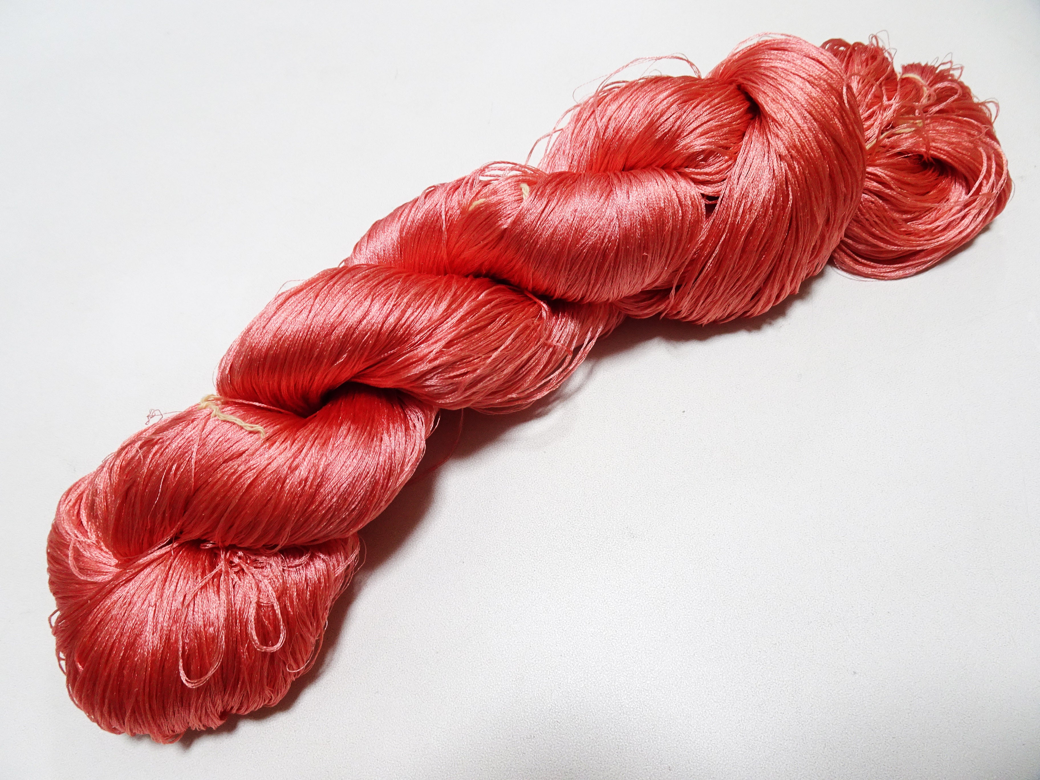 Japanese Vintage 6 Loose-Twist Silk Threads 19283