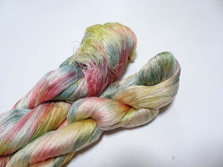Japanese Vintage Twisted Silk Thread 2sets Embroidery 15075