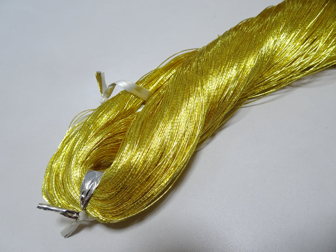Special price!! Japanese Vintage Superb Gold Leaf Thread 65 embroidery 1000M 16739  0.45mm