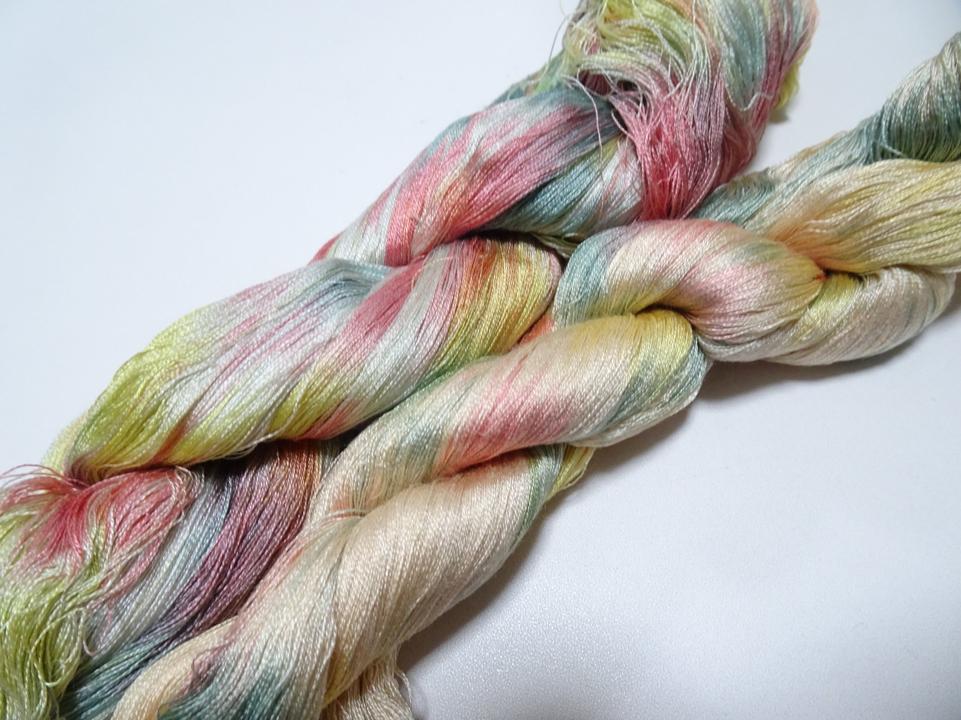 Japanese Vintage Twisted Silk Thread 2sets Embroidery 15075