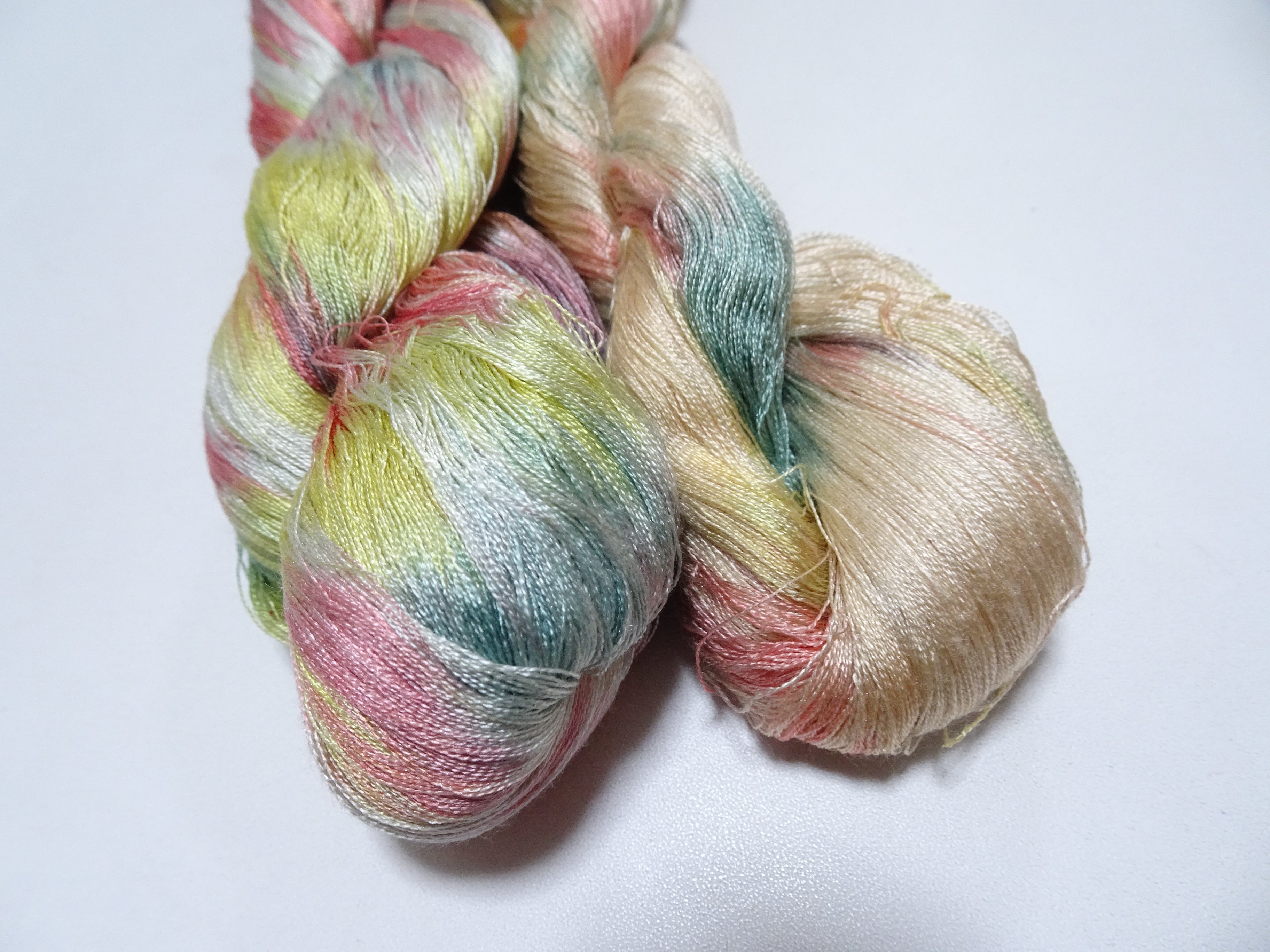 Japanese Vintage Twisted Silk Thread 2sets Embroidery 15075