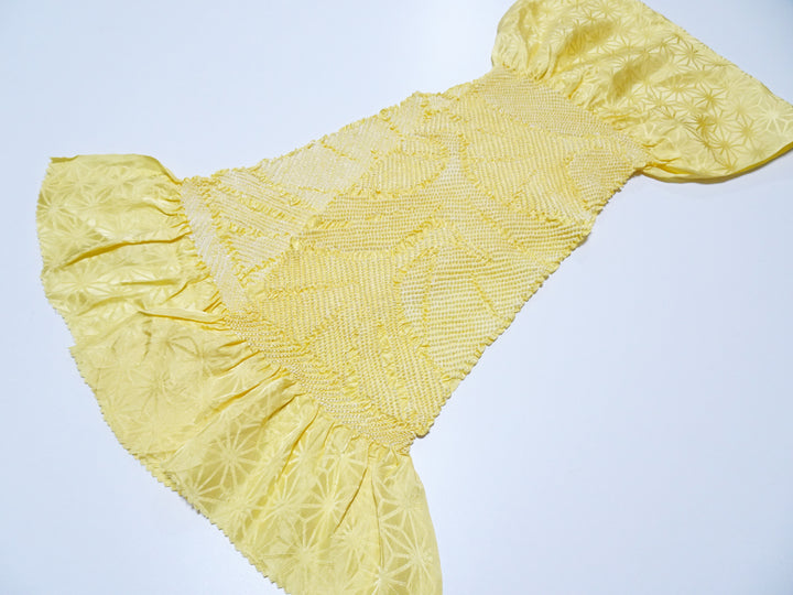 Japanese Kimono Silk Obi Age Shibori  18062