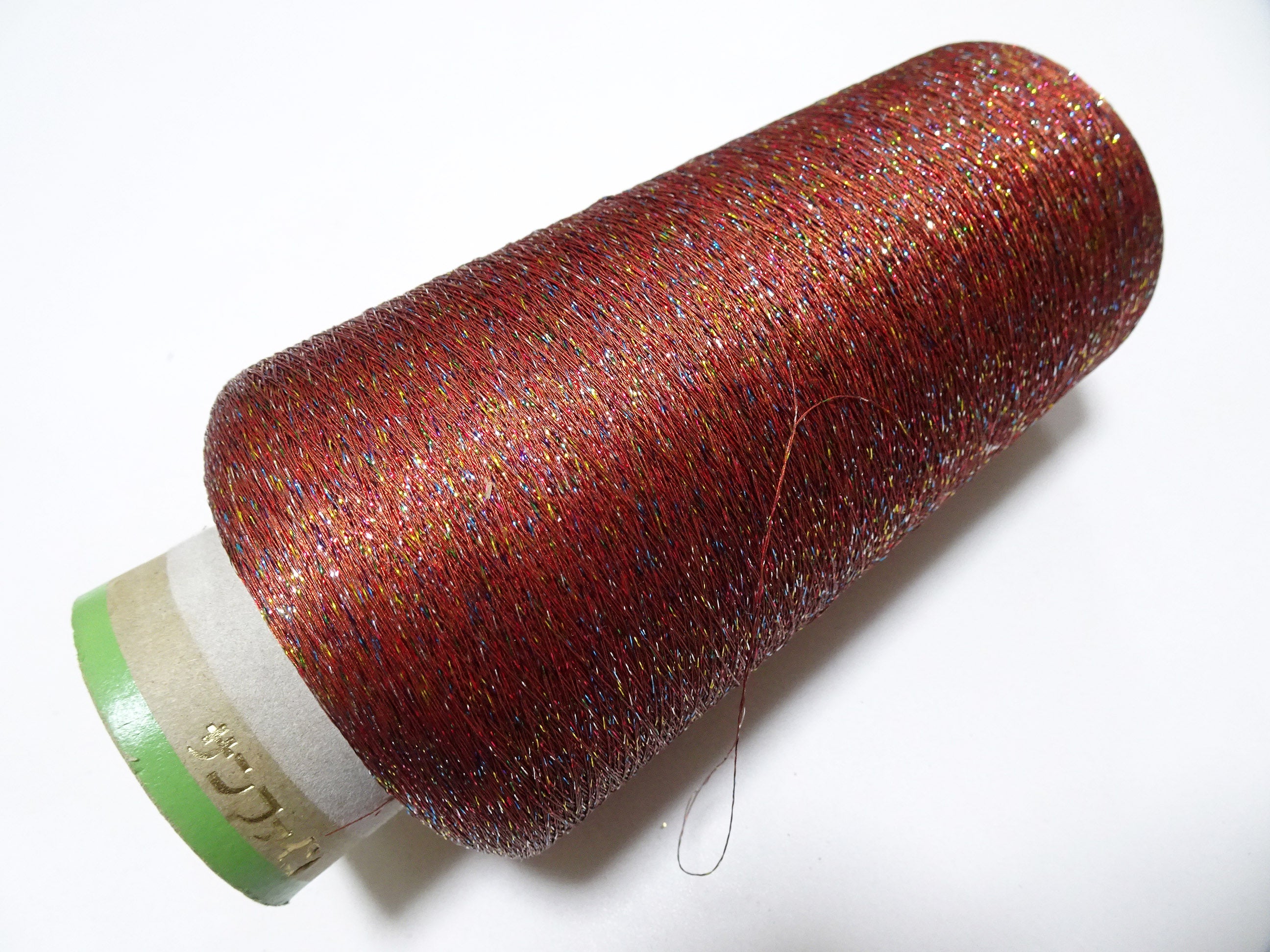 Super Special price! Japanese vintage metallic lame thread embroidery 5000M 9379