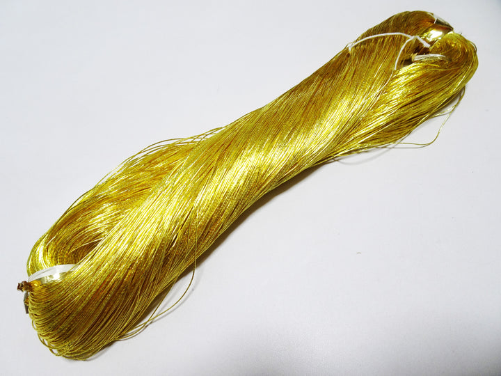 Special price!! Japanese Vintage Superb Gold Leaf Thread 75 embroidery 1000M 16740  0.50mm