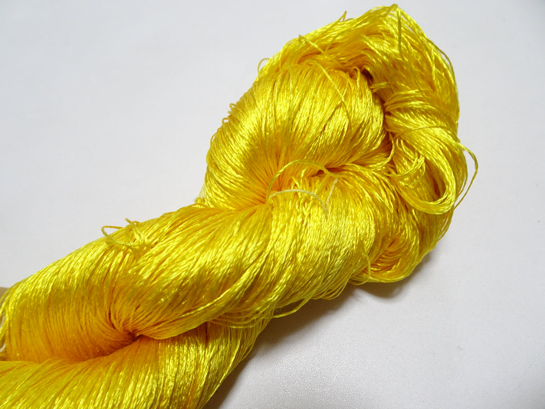 Japanese Vintage Twisted Silk Thread Embroidery 18347