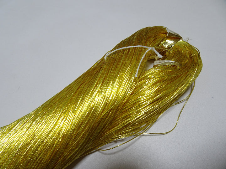 Special price!! Japanese Vintage Superb Gold Leaf Thread 75 embroidery 1000M 16740  0.50mm