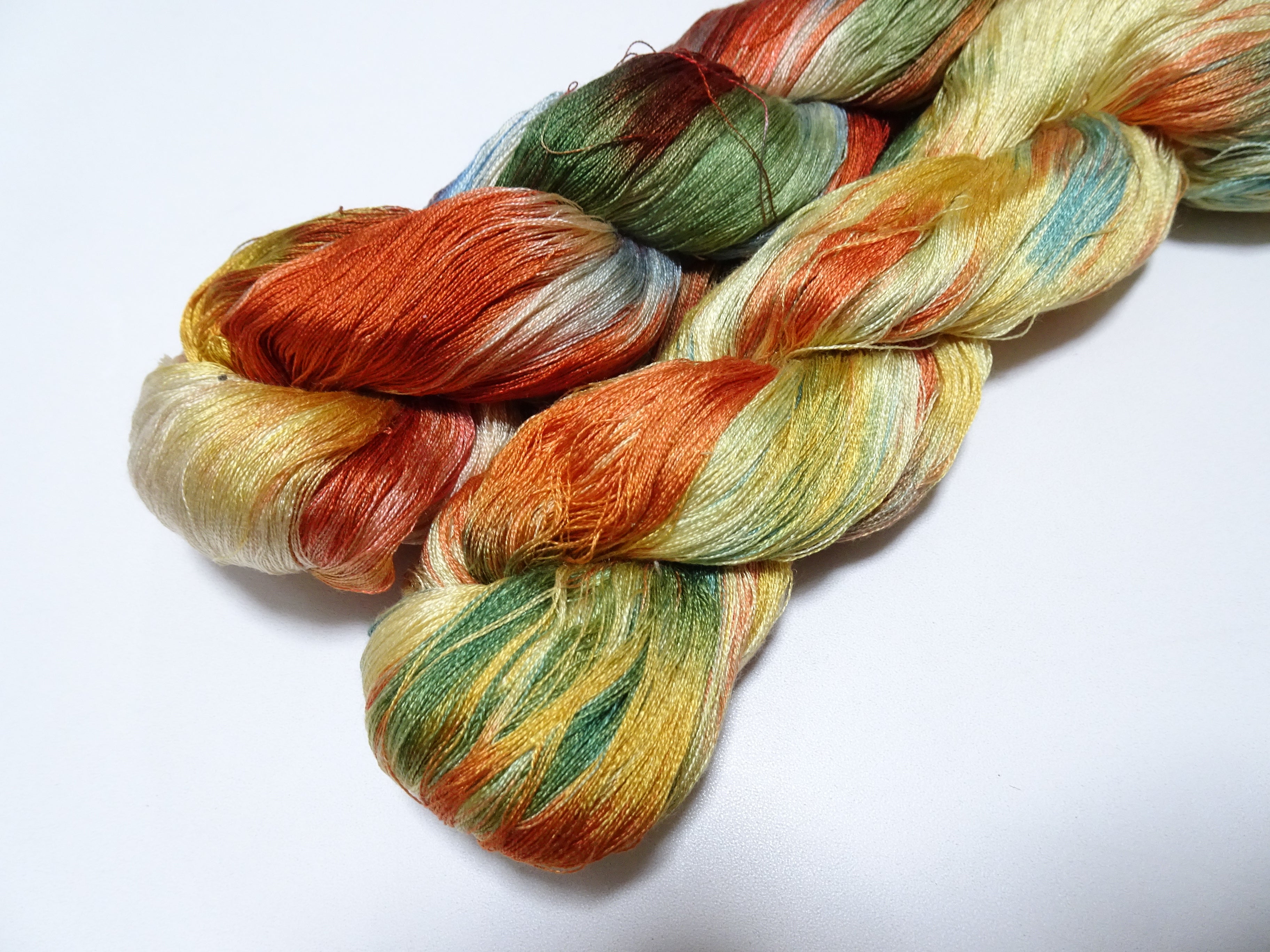 Japanese Vintage Twisted Silk Thread 2sets Embroidery 15076