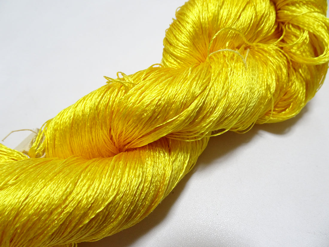 Japanese Vintage Twisted Silk Thread Embroidery 18347
