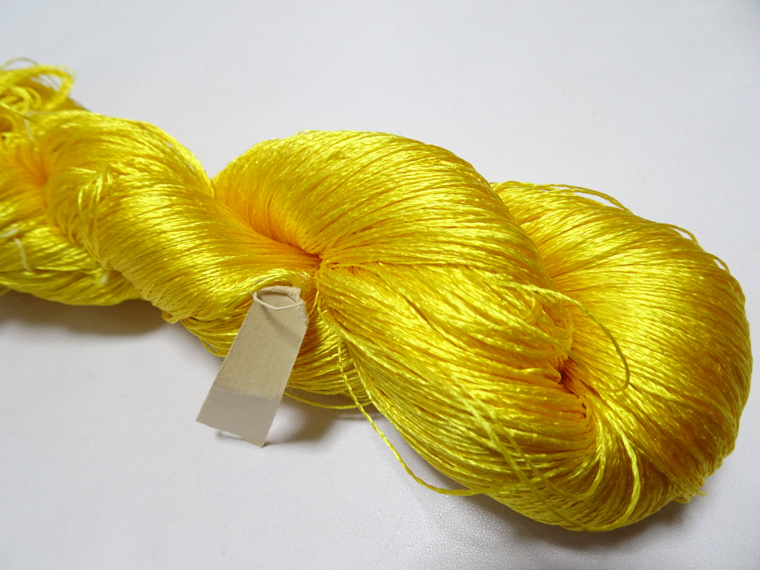 Japanese Vintage Twisted Silk Thread Embroidery 18347