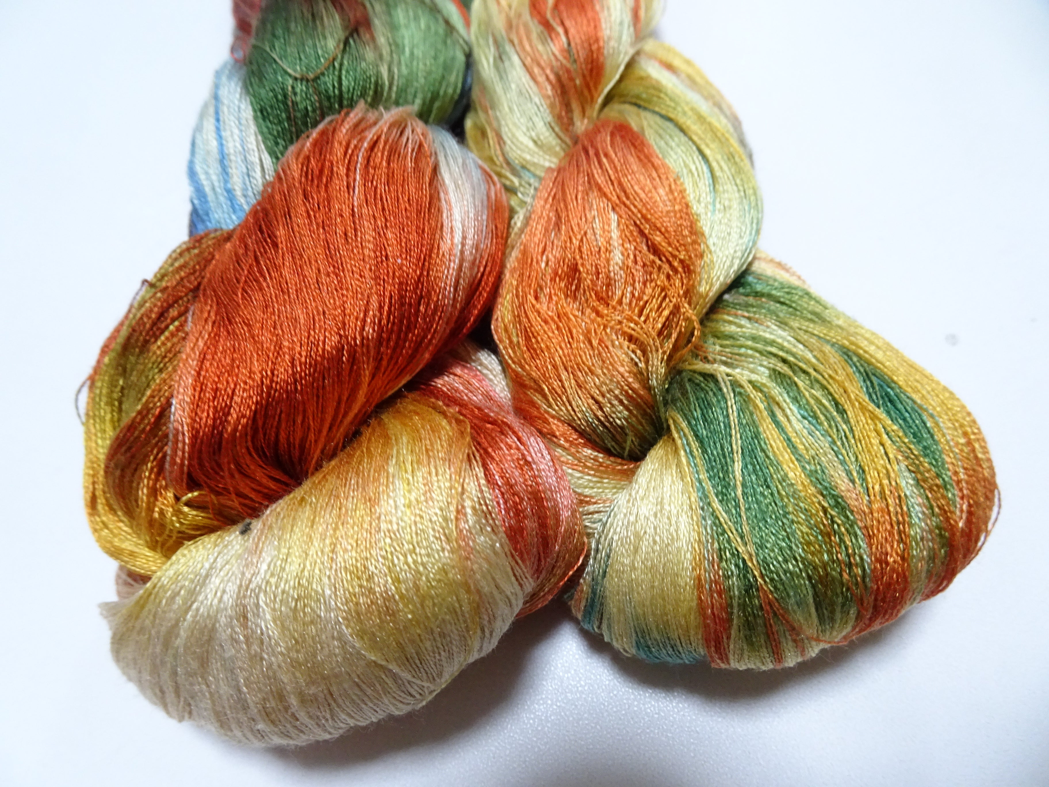 Japanese Vintage Twisted Silk Thread 2sets Embroidery 15076