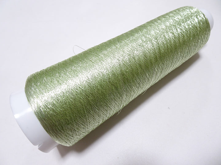 Japanese vintage rare Superb pure silver leaf thread color G7 2000M