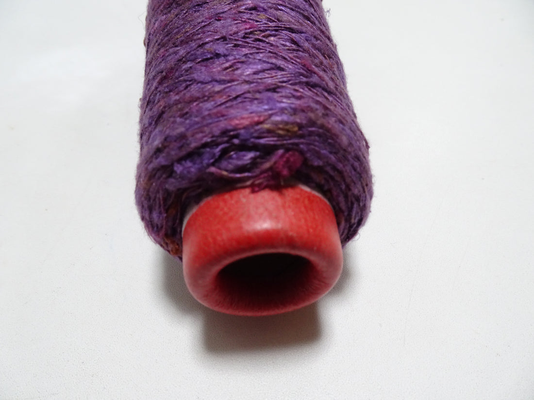 Japanese Tanaka Gen Silk – One-of-a-Kind Hand-Dyed Artistic Silk Thread, Rare Japanese Artisan Yarn, Limited Stock 16656