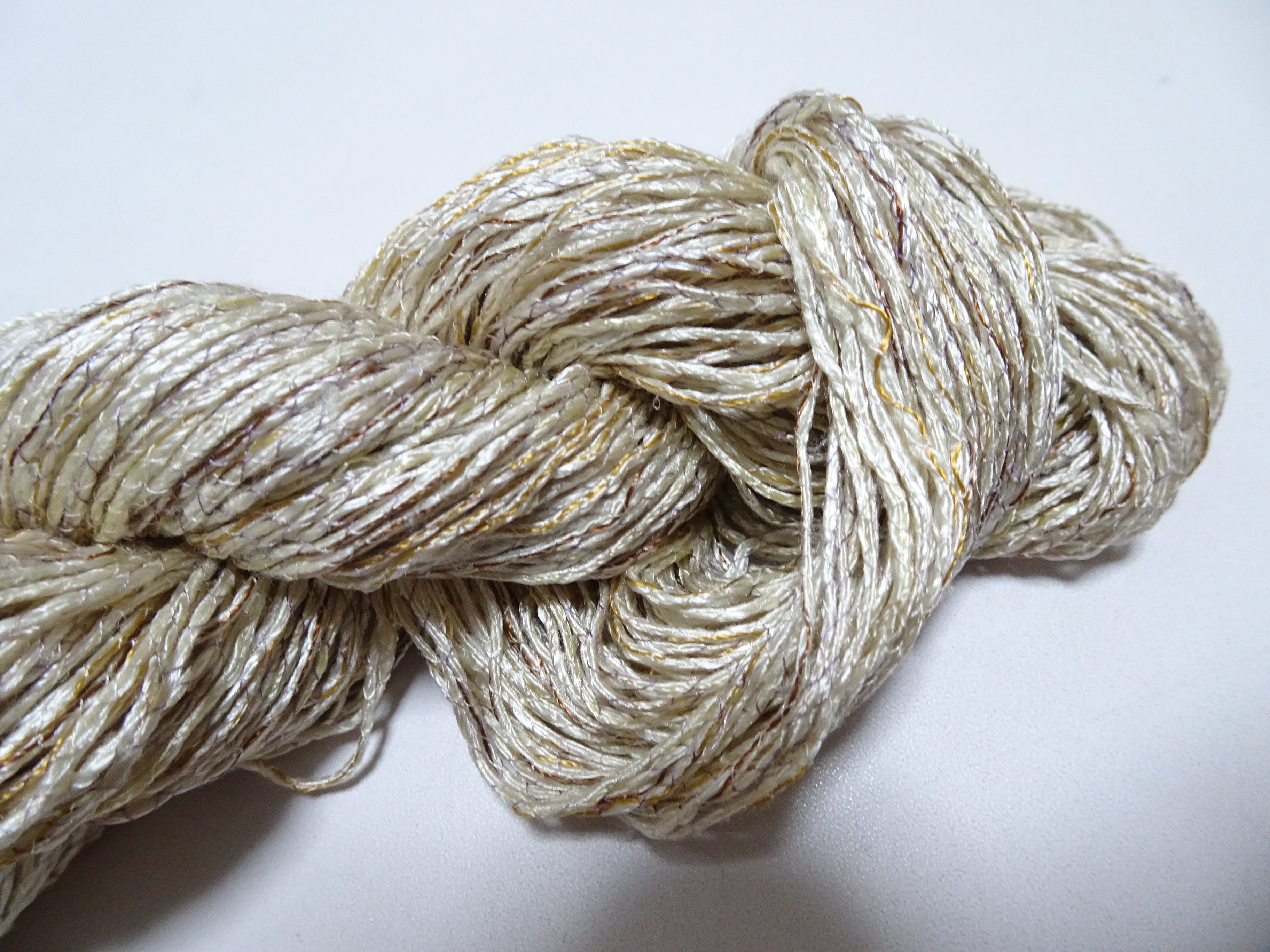 Japanese Tanaka Gen Silk – One-of-a-Kind Hand-Dyed Artistic Silk Thread, Rare Japanese Artisan Yarn, Limited Stock 16545
