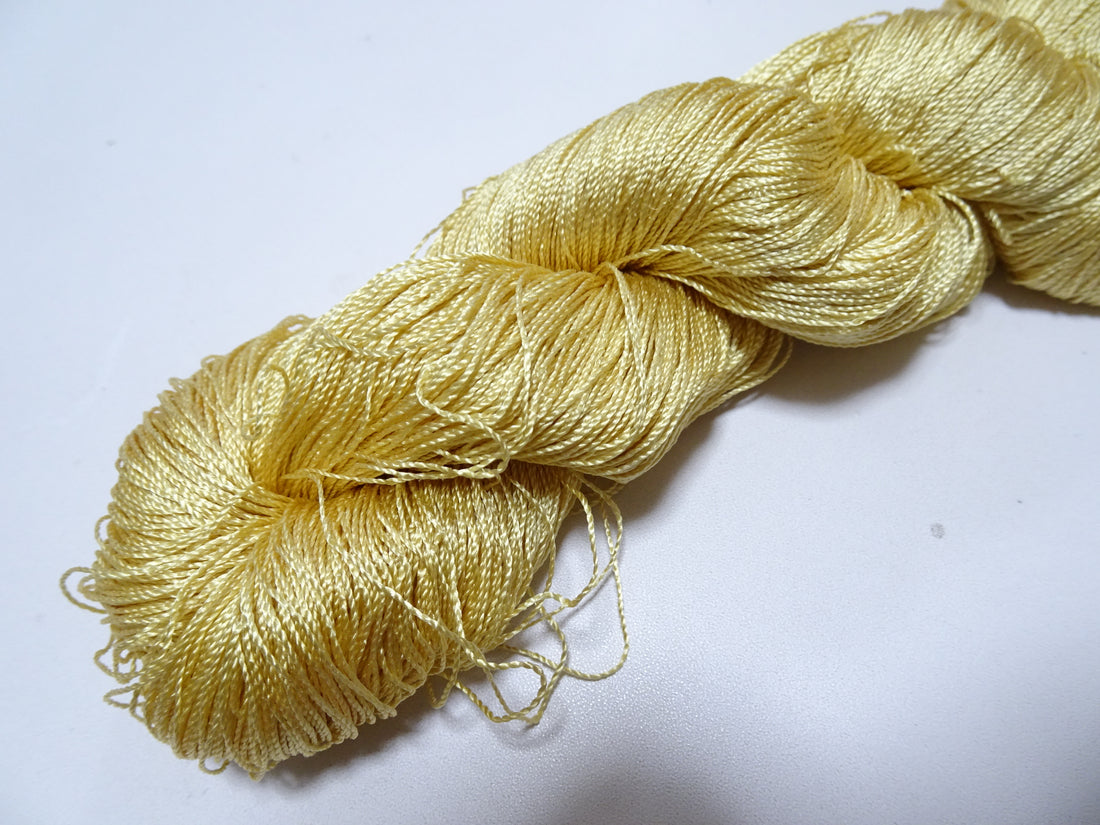 Japanese Vintage Strong Twisted Silk Thread Embroidery & Weaving 15077