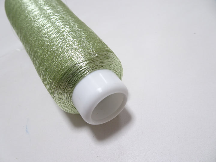 Japanese vintage rare Superb pure silver leaf thread color G7 2000M