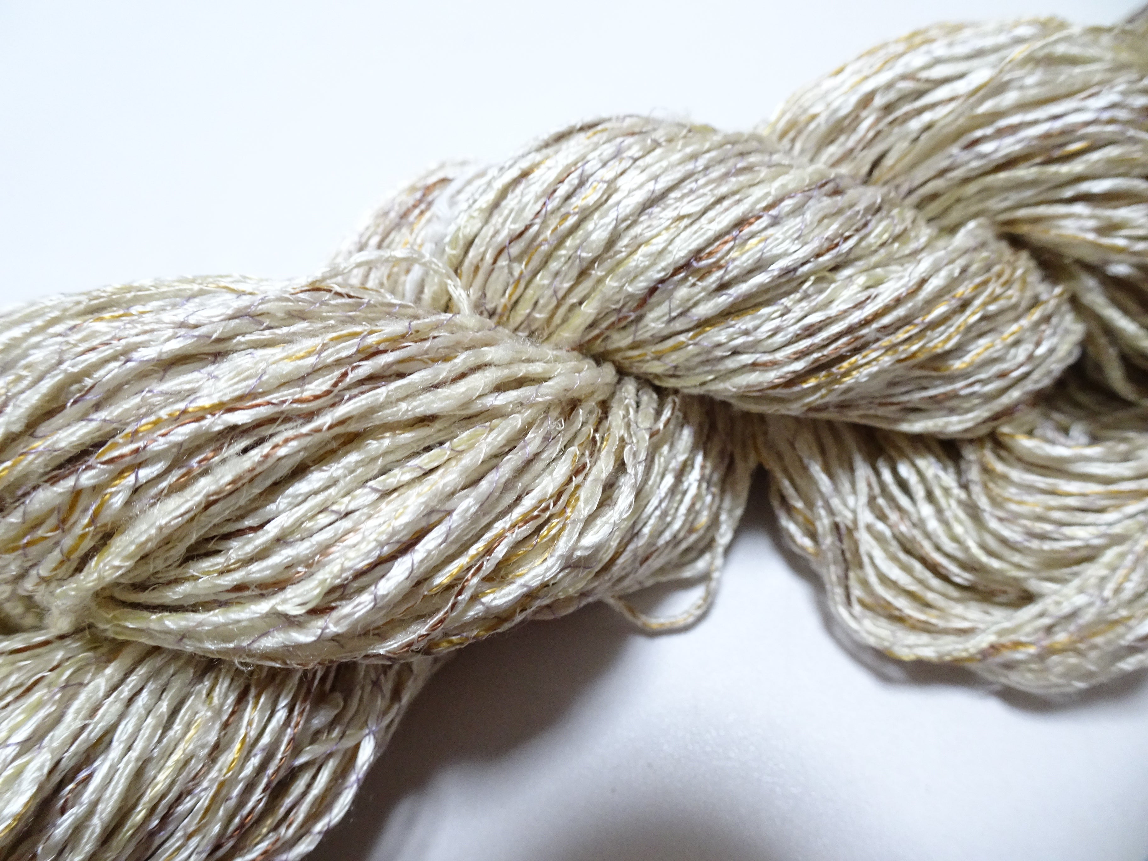 Japanese Tanaka Gen Silk – One-of-a-Kind Hand-Dyed Artistic Silk Thread, Rare Japanese Artisan Yarn, Limited Stock 16545