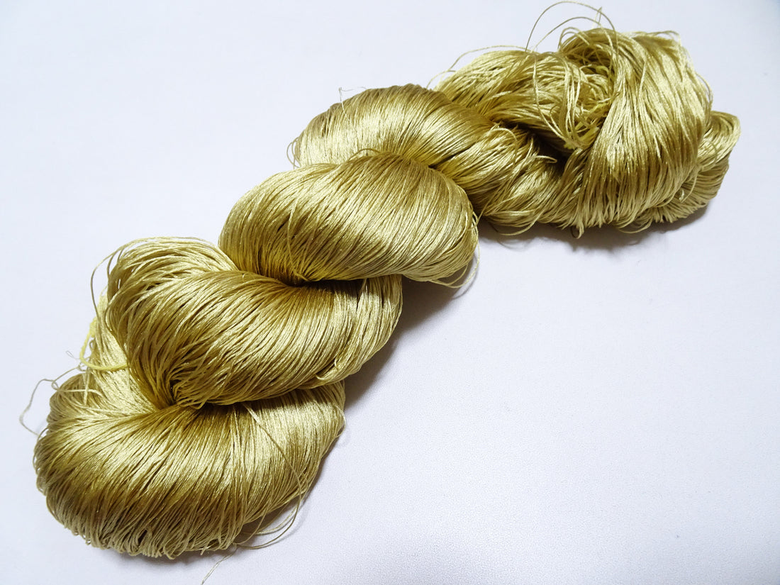 Japanese Vintage 6 Loose-Twist Silk Threads 19286