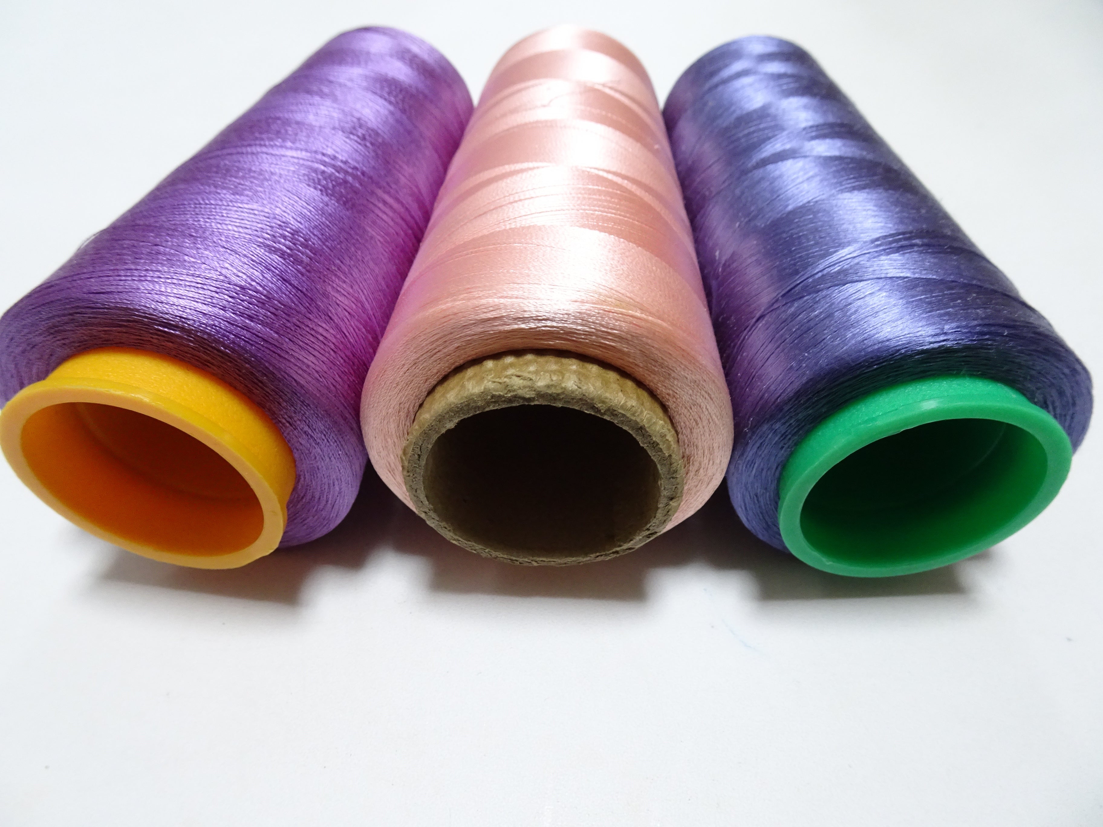 Special Price!! Japanese vintage silk thread 3sets Over 6000M embroidery 15234