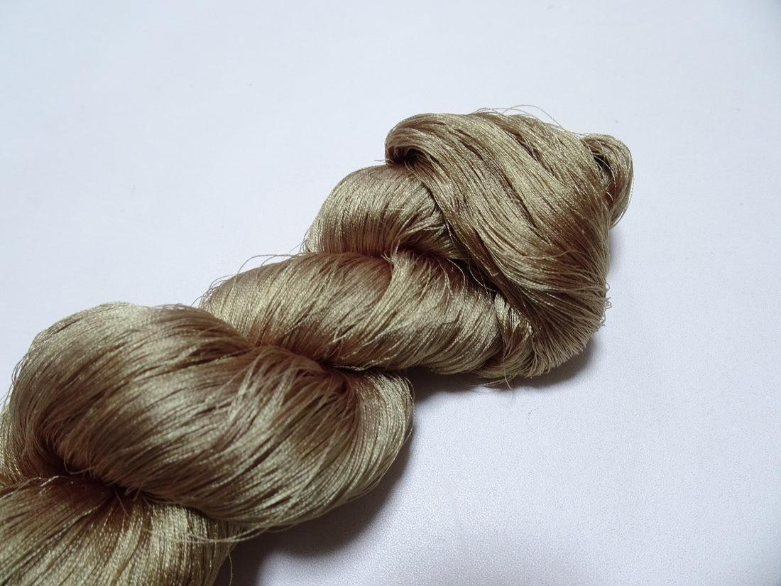 Japanese Vintage Twisted Silk Thread Embroidery 18161