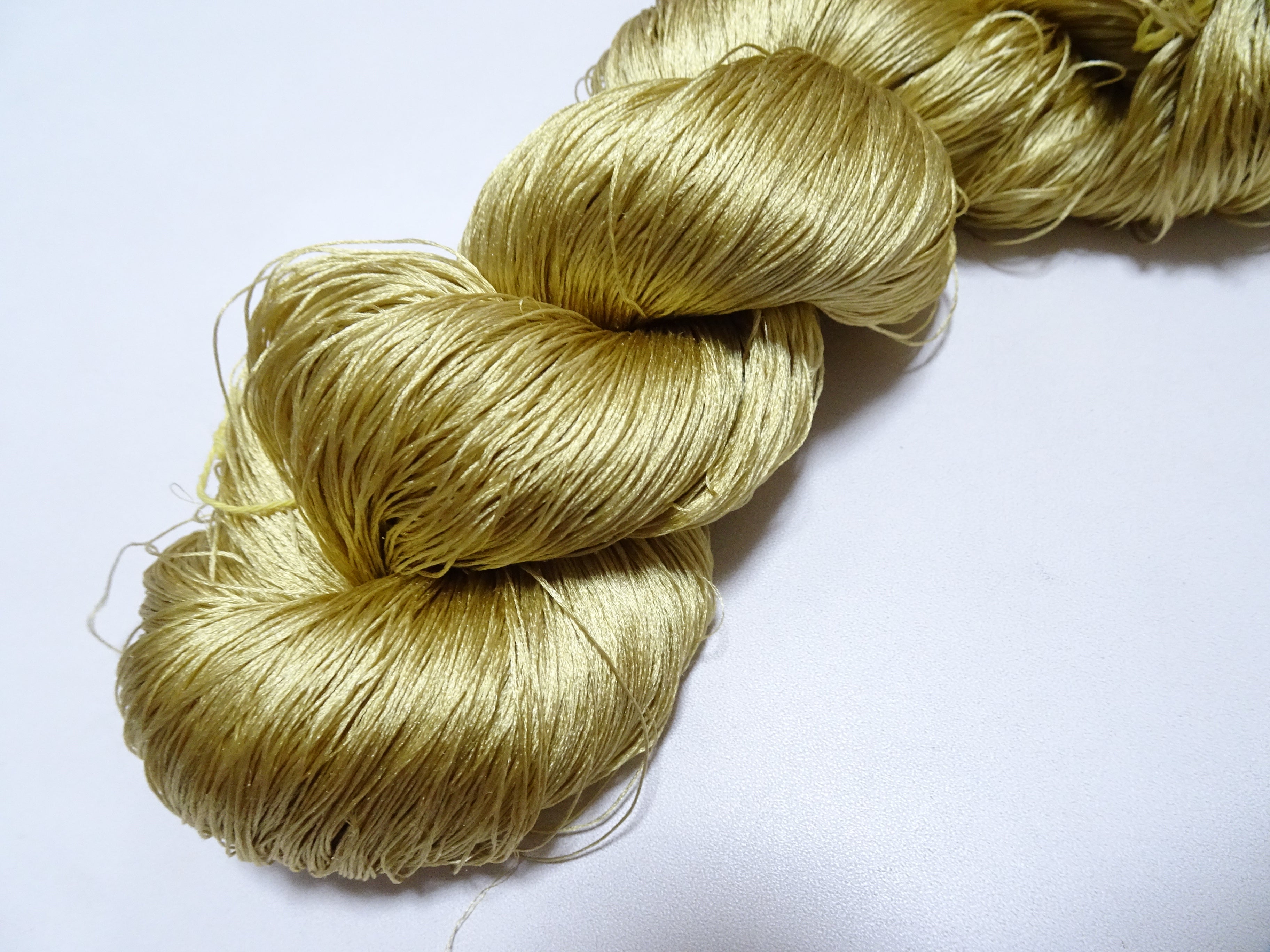 Japanese Vintage 6 Loose-Twist Silk Threads 19286