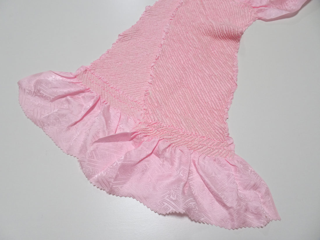 Japanese Kimono Silk Obi Age Shibori  18064