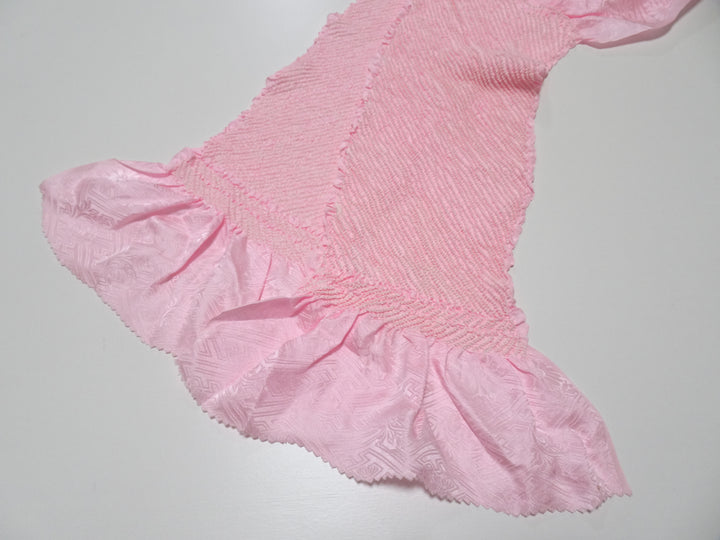 Japanese Kimono Silk Obi Age Shibori  18064