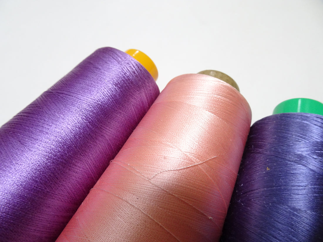 Special Price!! Japanese vintage silk thread 3sets Over 6000M embroidery 15234