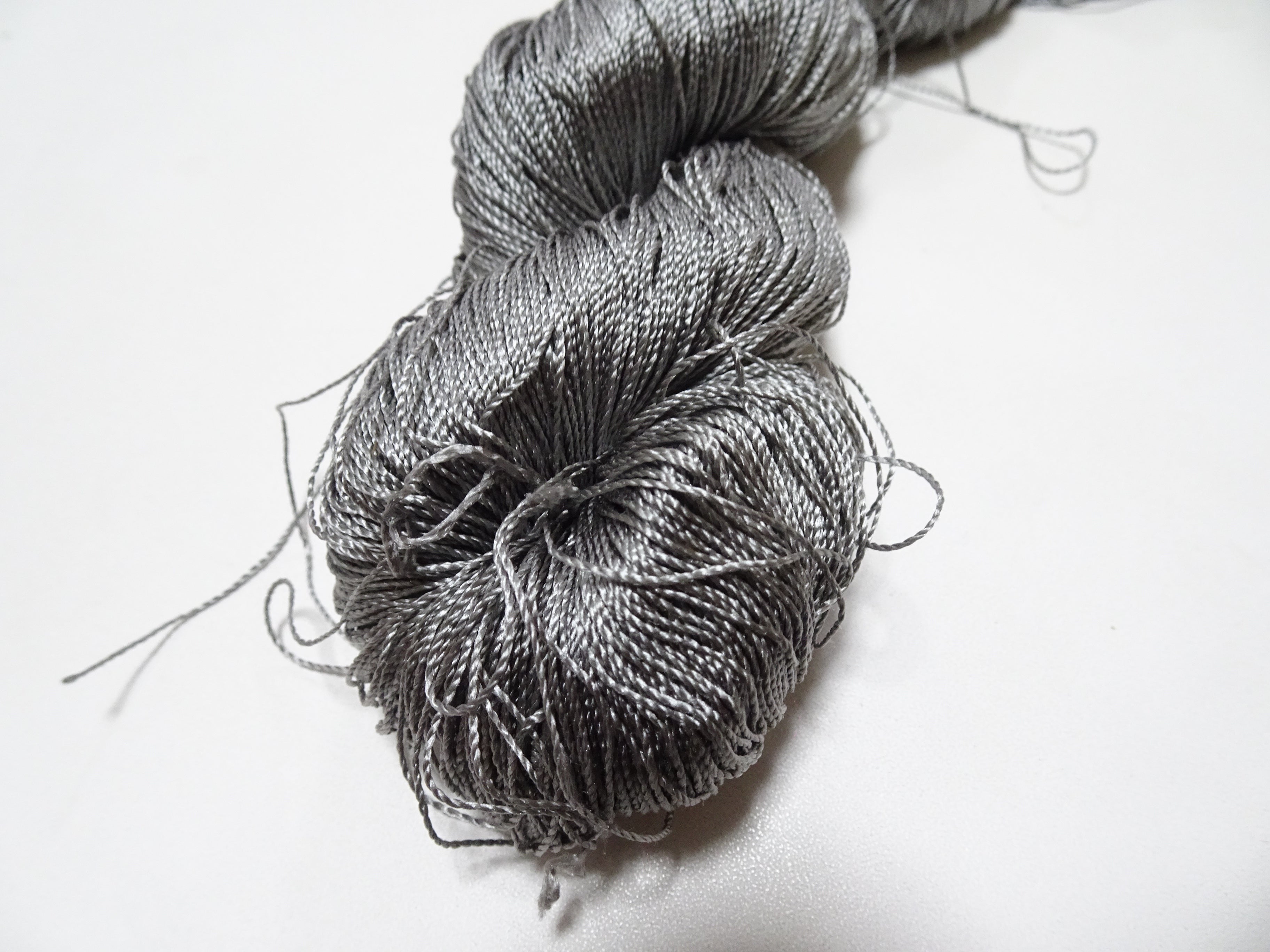 Japanese Vintage Strong Twisted Silk Thread Embroidery & Weaving 15078