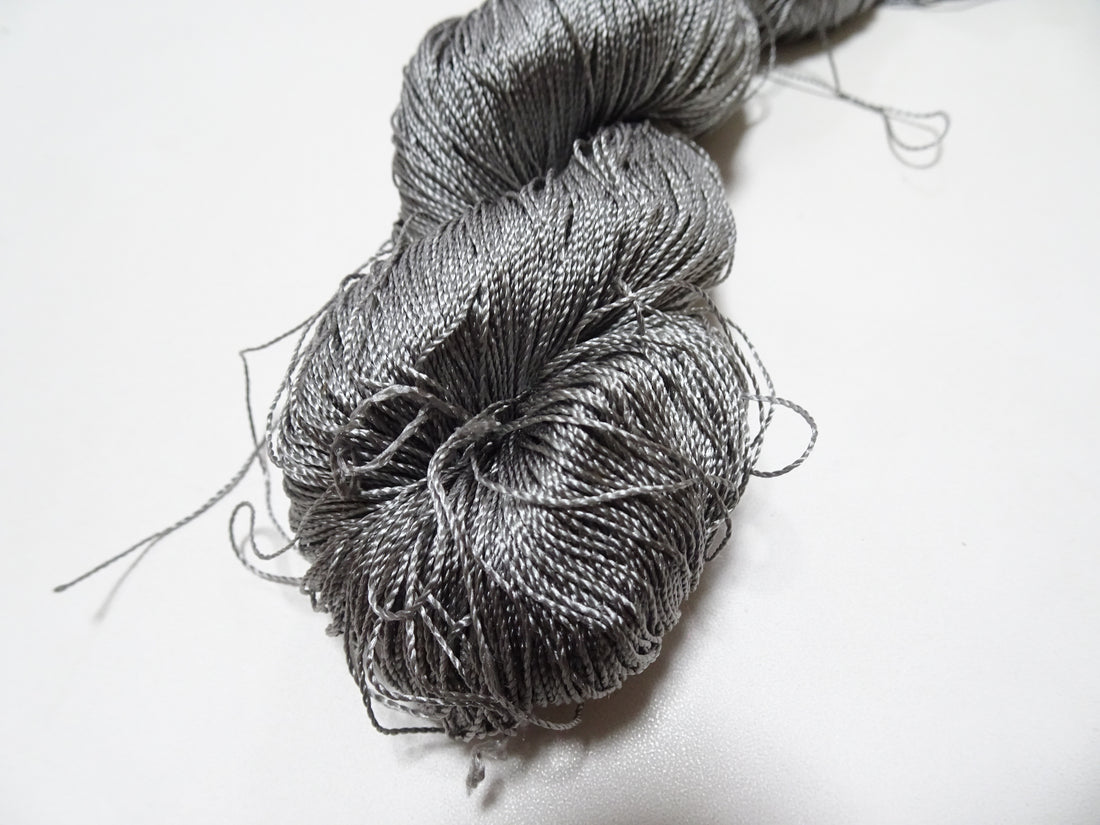 Japanese Vintage Strong Twisted Silk Thread Embroidery & Weaving 15078