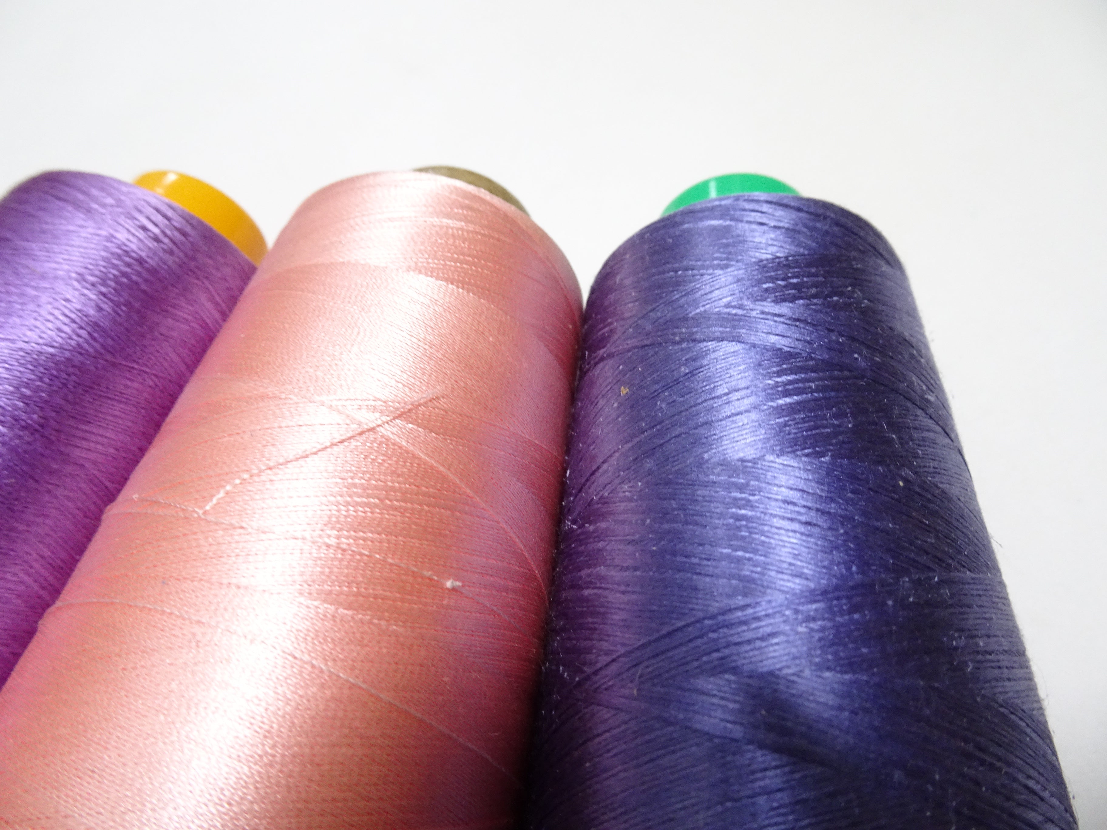 Special Price!! Japanese vintage silk thread 3sets Over 6000M embroidery 15234