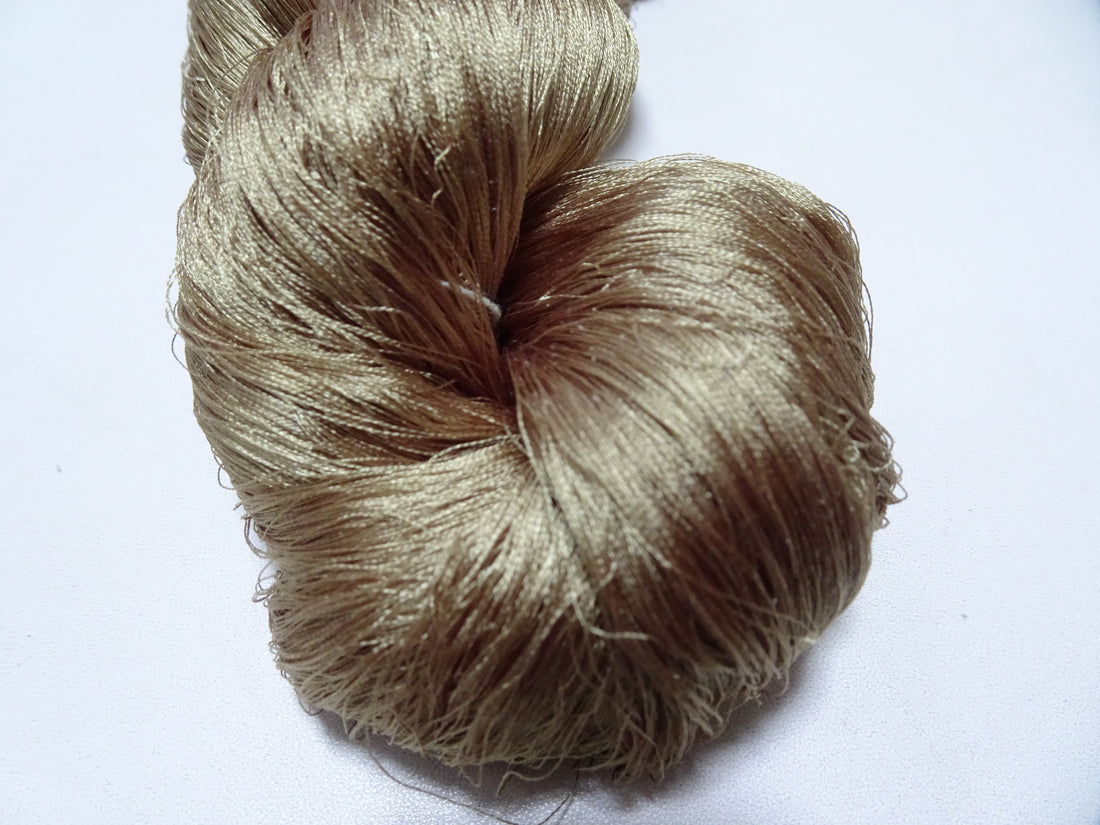Japanese Vintage Twisted Silk Thread Embroidery 18161