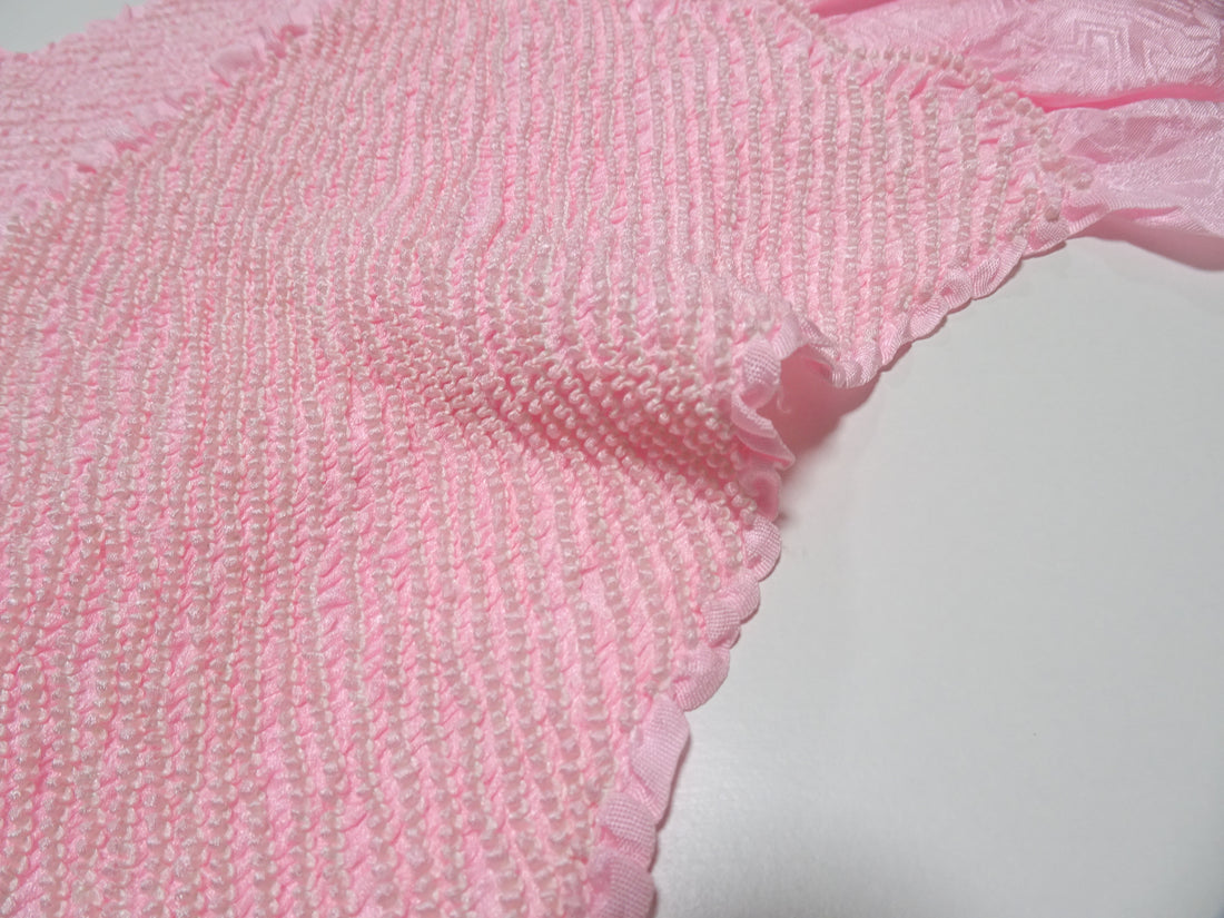 Japanese Kimono Silk Obi Age Shibori  18064