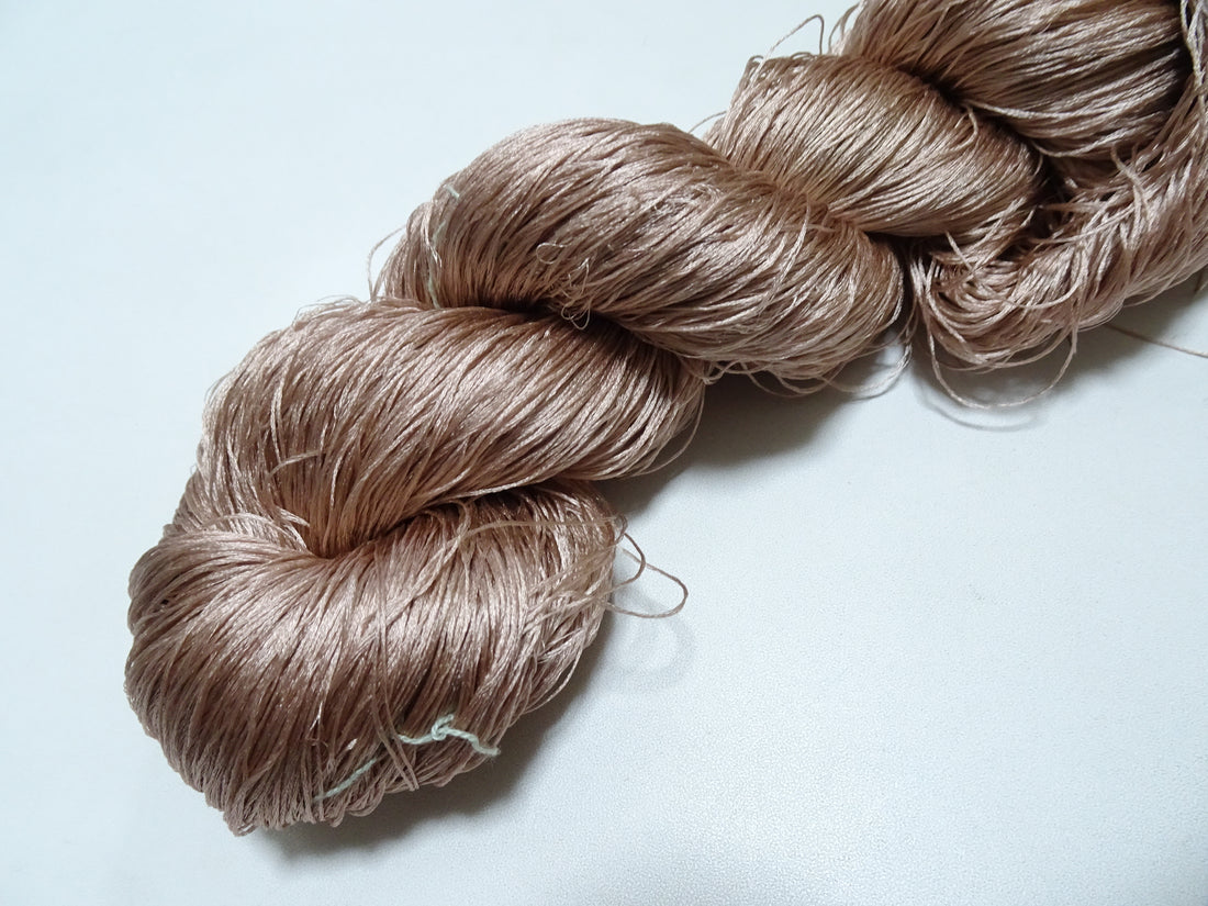 Japanese Vintage 6 Loose-Twist Silk Threads 19287
