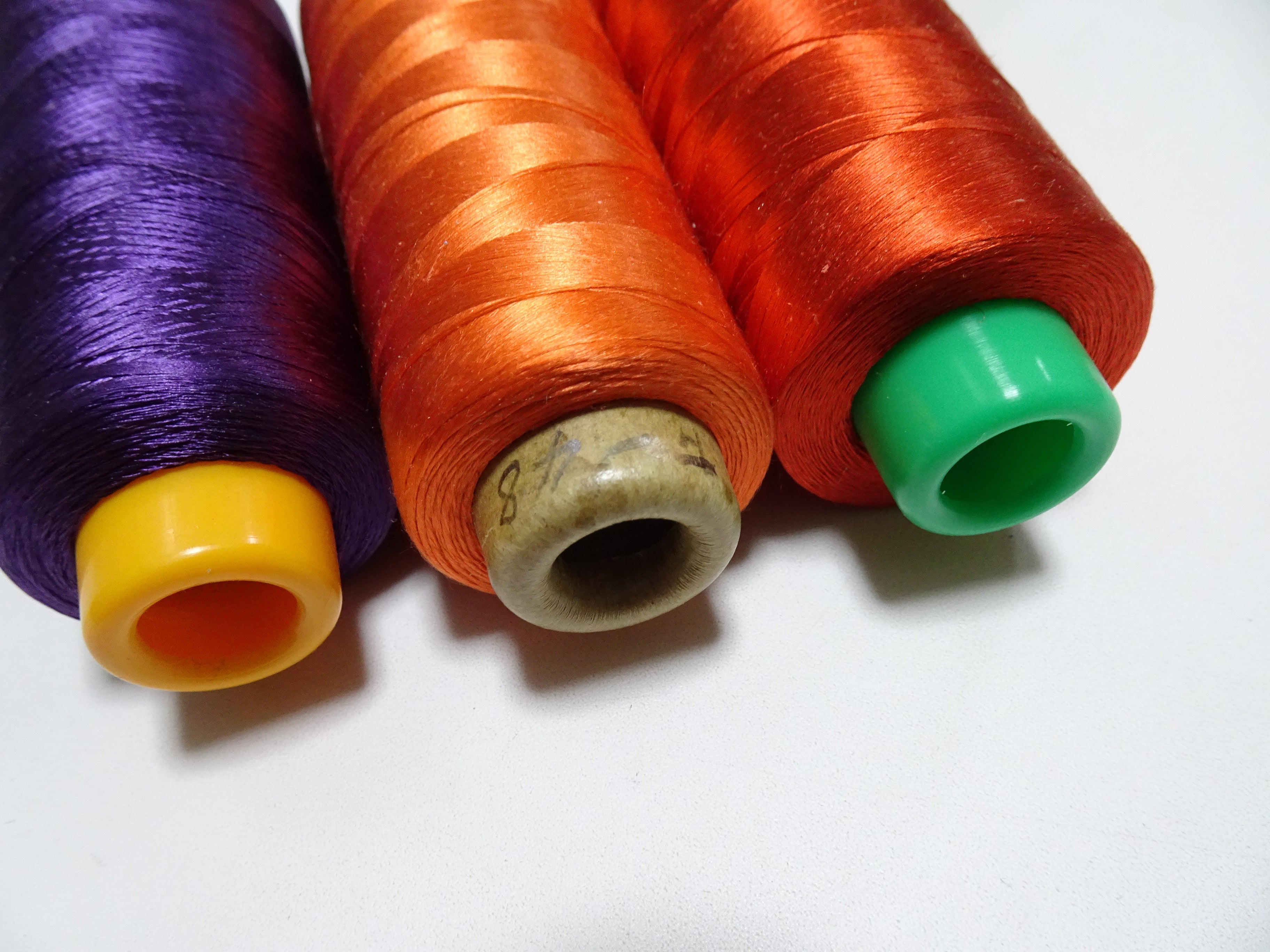 Special Price!! Japanese vintage silk thread 3sets Over 6000M embroidery 15235